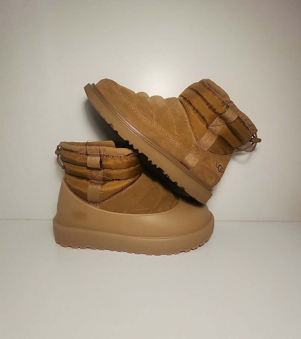 UGG Classic Mini Pull-On Weather Chestnut Boot Men Size 6